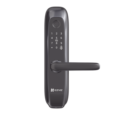 Cerradura Inteligente / Protocolo Zigbee  / Códigos Temporales Para Visitantes / Lectura de Huella / Lectura de Tag / Contraseña /  Botón para Timbrar / Alarma Anti-intrusión / Uso en Interior / Incl