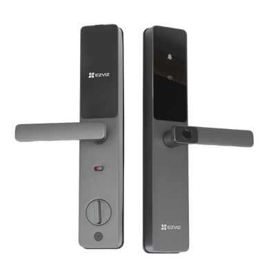 Cerradura Inteligente / Wi-Fi / Bluetooth  / Códigos Temporales Para Visitantes / Lectura de Huella / Lectura de Tag / Contraseña /  Botón para Timbrar / Apertura Remota /  Alarma Anti-intrusión /  N