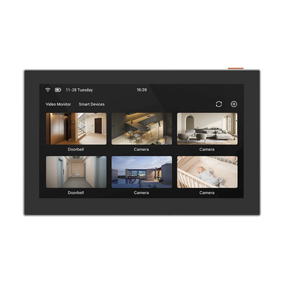 Pantalla Inalámbrica / Con Batería Recargable 4600mAh / Wi-Fi / Ideal Para Escritoio o Pared  / Vista en Vivo de Cámaras EZVIZ / Compatible con Videoportero CS-HP7  para ver Cámara y Apertura Remota 