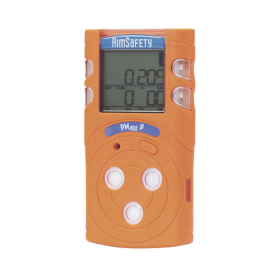 Monitor Personal Multi Gas | Con Sensor Pellistor Detecta 4 Gases (O2/H2S/CO/LEL) 