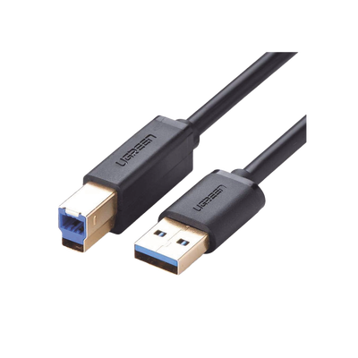 Cable USB-A 3.0 macho a USB-B macho / Ideal para Impresora, Escáner, Pianos, Barras de sonido, etc. / Plug &amp; Play / Compatibilidad Universal / 2 metros