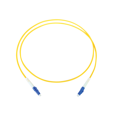 Jumper de Fibra Óptica Monomodo LC/LC Simplex de 1 metro 