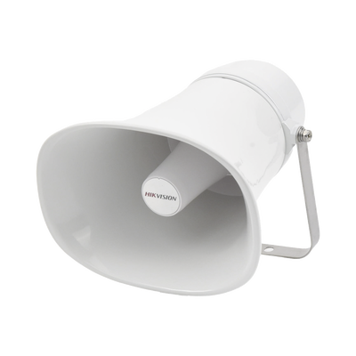 Bocina IP / PoE / 12 Vcc / Para integración con Hik-Central / Reproducción de Audio vía Red