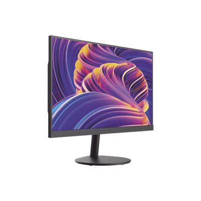 Monitor LED FullHD (1080p) de 24&quot; / Ideal para CCTV, Oficina y Hogar / Entrada HDMI-VGA-BNC / Montaje VESA ( 75 X 75) / Uso 24/7 / Backlight E-LED / Ultra Delgado