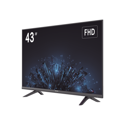Monitor LED Full HD 43&quot; / Ideal para Oficina y Hogar / Uso 24-7 / Entrada HDMI/VGA/USB / Compatible con Montaje VESA (200 X 200) / Bocinas Integradas