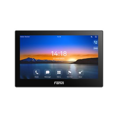 Monitor Audio/Video  IP/SIP para interior, Wi-Fi, pantalla táctil de 7&quot;, Apertura remota