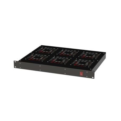 Ventilador para Rack 19&quot; con 6 Abanicos. Entrada: 110 Vca