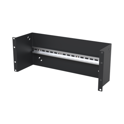 Riel de 35 mm con Soporte para Rack de 19&quot; 4UR