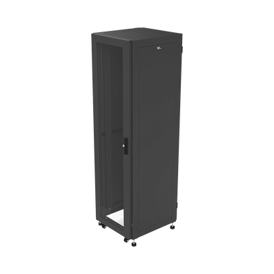 Gabinete para Telecomunicaciones Rack Estándar de 19&quot;, 42UR, 600 mm Ancho x 600 mm Profundidad. Fabricado en Acero, Se envía el Gabinete Armado.