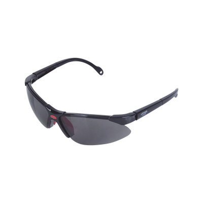 Lentes de seguridad modelo &quot;Orión&quot; negro, armazón de plástico.