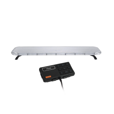 Barra de luces LED de 46&quot; Rojo/Azul , De 132 LEDs, Controlador Incluido, Ideal para Equipar Unidades de Seguridad Publica
