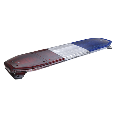 Barra de luces LED de 48&quot;, 216 LED, Dual Color, Programable,  Rojo/Azul/Ámbar/Claro, Ideal para Equipar Unidades de Seguridad Publica con Domos Rojo, Claro y Azul