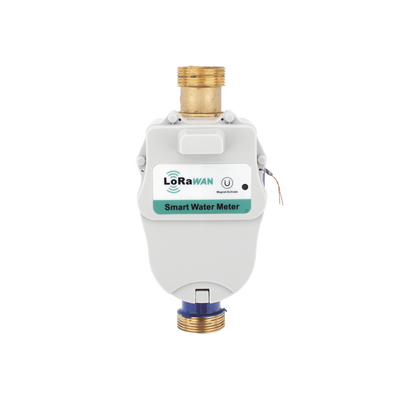 FLUJOMETRO DE AGUA  LORAWAN® PARA TUBERIA DE 1 PULGADA CON VALVULA DE CORTE DE FUJO