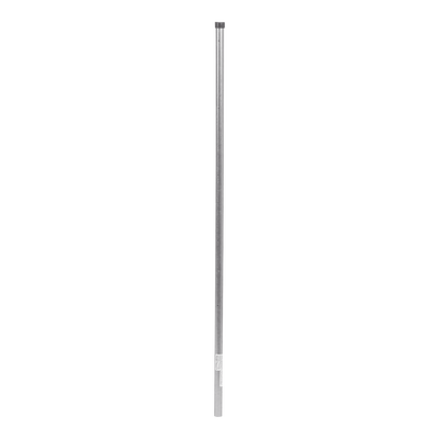 Poste de Esquina de 1.2m para Cerca Electrificada de Tubo Galvanizado cal. 18 de 1&quot;Diam. Ideal para 5 Aisladores (No incluidos).