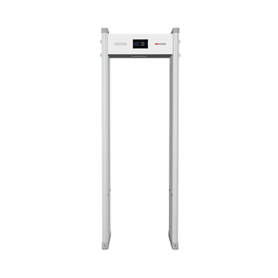 Arco Detector de Metales de 18 Zonas con Pantalla LCD de 7&quot; / Conteo de personas y Alarmas / Ajuste de Sensibilidad e Interferencias