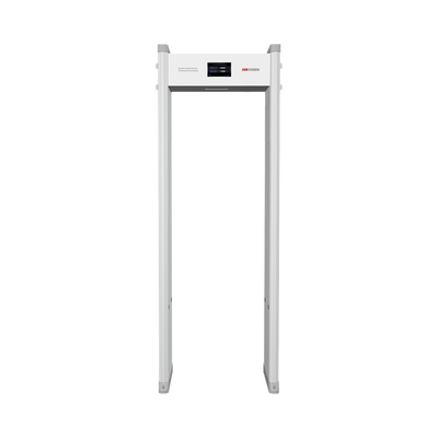 Arco Detector de Metales de 12 Zonas con Pantalla LCD de 7&quot; / Conteo de Personas y Alarmas / Ajuste de Sensibilidad e Interferencias
