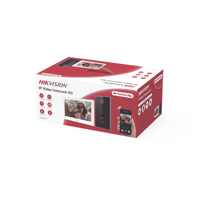 Kit de Videoportero IP / Frente de calle para exterior / 2MP / Lector de Tarjeta MiFARE / Monitor Interior / WiFi / Pantalla de 7&quot; Touch