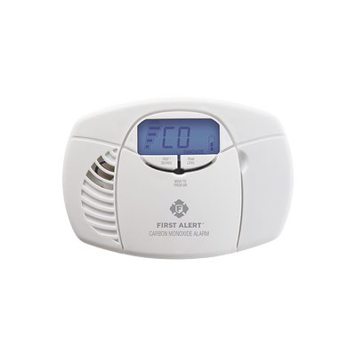 Alarma de monóxido de carbono (CO) operada por baterías con display digital