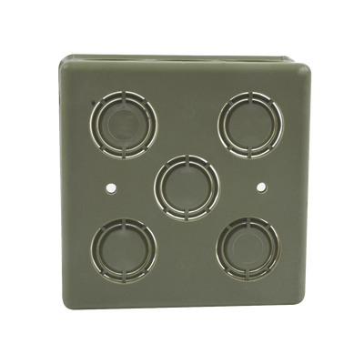  Caja Cuadrada  de 1/2&quot; - 3/4&quot; para PVC Conduti Pesado. 
