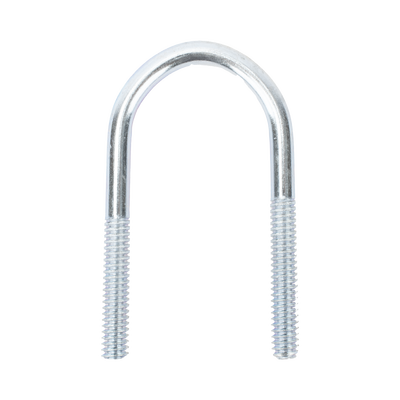 Abrazadera tipo U de 3/4&quot;, con acabado Electro Zinc, no incluye tuercas y arandelas 