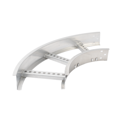 Curva Horizontal de Aluminio de 90° Perfil Z / Peralte 3 1/4&quot; / Ancho 9&quot; / Radio 8&quot; / Incluye Tornillería (CHC90EZ314R8X9AK)
