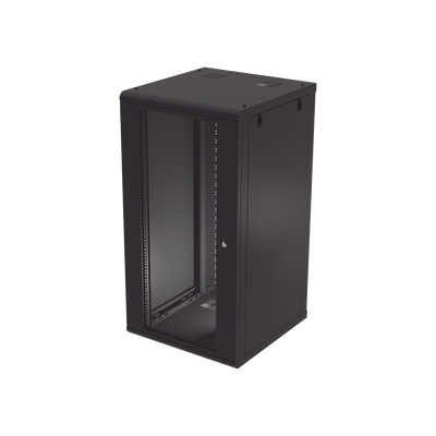Gabinete de Pared 24U de 635 mm de Profundidad, Rack de 19&amp;#039;&amp;#039; en Acero Reforzado: Compacto y Resistente para Soluciones Profesionales