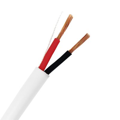 Bobina de 152 Metros / 18AWG 2 Conductores / Cable Profesional de ALTA FIDELIDAD 100% Cobre / Libre de Oxígeno / Interior / Color Blanco / Para Aplicaciones de Audio, Control de Acceso y Automatizació