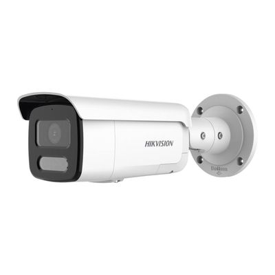 [Dual Light + ColorVu] Bala IP 8 Megapixel / Lente 4 mm / 60 mts IR + 60 mts Luz Blanca / Exterior IP67 / Luz Intermitente y Alerta de Audio / Micrófono Integrado / Videoanaliticos (Filtro de Falsas A