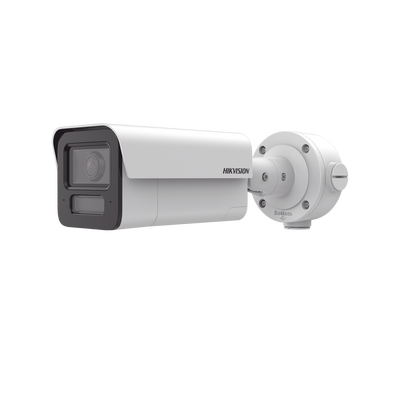 Bala IP 4 Megapixel / Lente 2.8 mm / 80 mts IR EXIR / DeepinView / Analíticos de 80 Metros de Distancia con Protección Perimetral / Micrófono y Bocina Integrado / IP67 / IK10 / H.265+ / DARKFIGHTER 2.