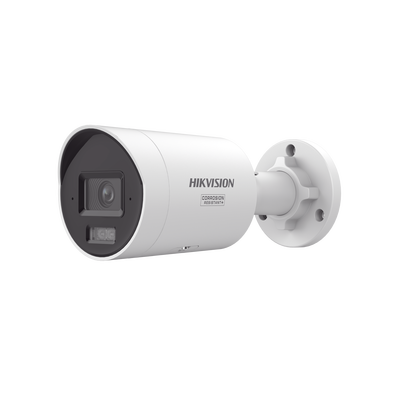 [Dual Light + ColorVu 3.0 + HikAI] Bala IP 6 Megapixel / Lente 2.8 mm / 40 mts IR + Luz Blanca / 2 Microfonos Integrados / Exterior IP67 / Estrobo Luz Blanca /  WDR 130 dB / ACUSENSE 3.0 / Metal / NEM