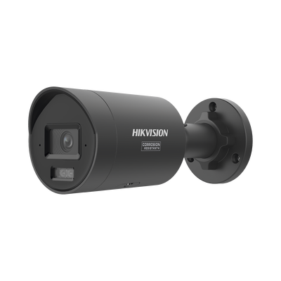 [Dual Light + ColorVu 3.0 + HikAI] Bala IP 6 Megapixel / Lente 2.8 mm / 40 mts IR + Luz Blanca / 2 Microfonos Integrados / Exterior IP67 /  WDR 130 dB / ACUSENSE 3.0 / Metal / NEMA 4X / ACUSEARCH