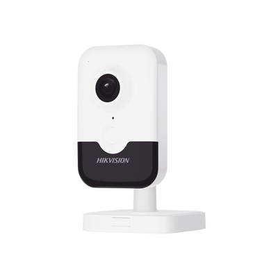 Cubo IP de 2 Megapixel / Lente 2.8 mm / WiFi / H.265+ / 10 mts IR EXIR / Micrófono y Bocina Integrada (Audio de Dos Vías) / ACUSENSE Lite / Interior / Se Conecta Directo a la App Hik-Connect / Micro S