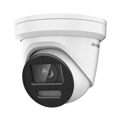 Turret IP 8 Megapixel / Imagen a color 24/7 / Lente 2.8 mm / Micrófono Integrado /Luz Blanca 40 mts / Exterior IP67 / Micrófono Integrado / WDR 130 dB / Entrada y salida de Audio y Alarma / Onvif / Mi