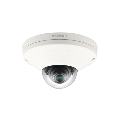 Cámara IP Mini Domo Exterior Antivandálico 2MP / Lente 2.8mm / WDR 150db / H.265 &amp; WiseStream / Conteo de Personas / Video Analíticos Avanzados