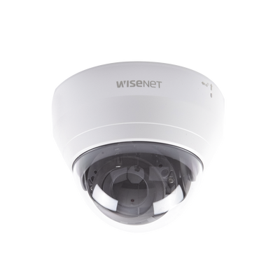 Cámara IP Tipo Domo Interior 2 Megapíxel / Lente Varifocal 3.2-10mm / IR 20M / WDR 120db / H.265 &amp; WiseStream / Micrófono Interconstruido 