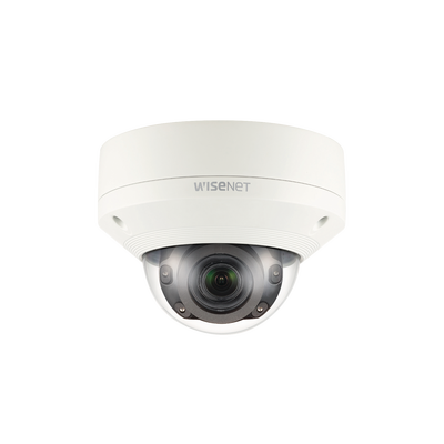 Cámara IP Tipo Domo Antivandálico 2MP / Lente Motorizado 2.8-12mm / IR 50M / WDR 150db / H.265 &amp; WiseStream II
