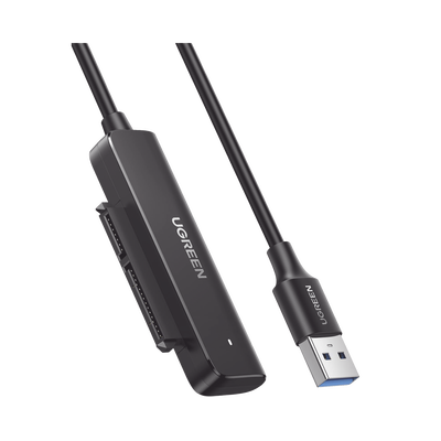 Cable Adaptador SATA a USB 3.0 | SATA 3.0/2.0 | Soporta HDD y SSD de 2.5&quot; | Soporta S.M.A.R.T, TRIM, UASP | No Requiere Adaptador de Corriente | Cable 50 cm.