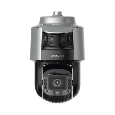 [TandemVu] Domo PTZ IP 4 Megapixel con Cámara Panoramica 180º de 6 Megapixel / 42X Zoom / 300 mts IR y 30 mts Luz Blanca / IP67 / IK10  / Autoseguimiento / Wiper / Deep learning / Entrada-Salida de Au