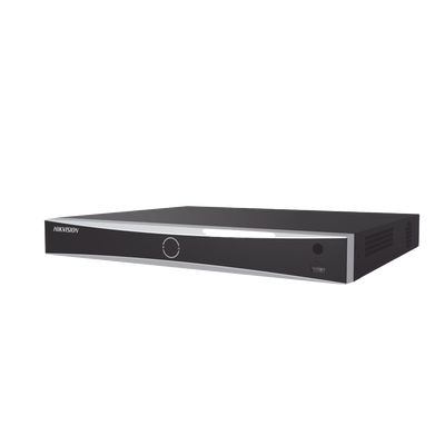 [Acusearch] NVR 12 Megapixel (4K) / 16 Canales IP / 16 Puertos PoE+ / ACUSENSE / Reconocimiento Facial / POS / 2 Bahías de Disco Duro / HDMI en 4K / Alarmas I/O