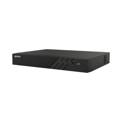DVR 16 Canales TURBOHD + 8 Canales IP / 5 Megapixel Lite - 3K Lite / Audio Bidireccional por Coaxitron / Reconocimiento Facial / ACUSENSE (Evista falsas alarmas) / 1 Bahía de Disco Duro / Salida de Vi