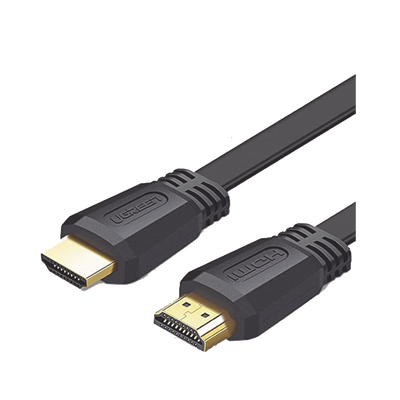 Cable HDMI 2.0 Plano de 1.5 m / 4K@60Hz / HDR / 3D / HEC (Canal Ethernet HDMI) / ARC (Canal de Retorno de Audio / Color Profundo de 48 bits / Audio de 32 canales / HDCP /Audio Dolby True HD 7.1 / 18 G