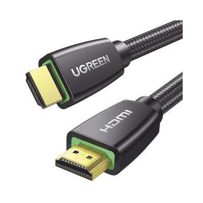 Cable HDMI 2.0  de Nylon Trenzado / 10 m / 4K@60Hz / HDR / 3D / HEC (Canal Ethernet HDMI) / ARC (Canal de Retorno de Audio / Color Profundo de 48 bits / Audio de 32 canales / HDCP 2.2 /Audio DTS: X / 