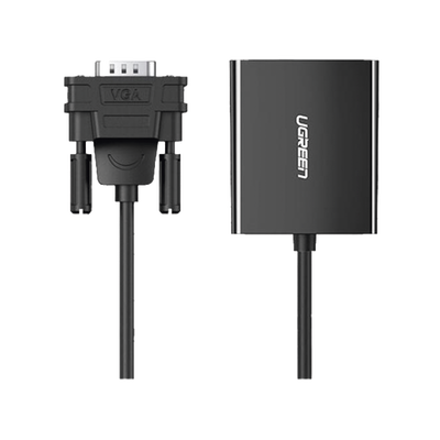 Entrada: VGA Macho / Salida: HDMI Hembra / Resolución de 1080P@60Hz / Puerto Estéreo de 3.5 mm / Plug and Play, Sin Controlador / Longitud del Cable 15 cm. / Incluye Cable de Alimentacion USB / Incluy