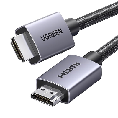 Cable HDMI 2.0 de Nylon Trenzado | 2 metros | 4K@60Hz | ARC | Dolby ATMOS | True HD | DTS HD | HDR | 3D Inversivo  | 3 modos de Visualización | 3 Capas de Protección + 4 de Blindaje | Niquelado | Carc