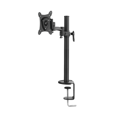 Montaje de Escritorio Articulado para Monitores de 13 a 27&quot; / Soporta hasta 15 kg / Vesa 75 x 75 / 100 x 100 / Acero / Giro: 360°