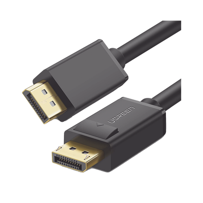 Cable DisplayPort 1.2 Macho a Macho | Longitud 3m | Versión DP1.2 | Soporta 4K@60Hz; 2K@144Hz | Soporta 3D | Color profundo de 8 y 10 bits | Blindaje Interno Múltiple | Cobre Estañado 28AWG  | Botón d