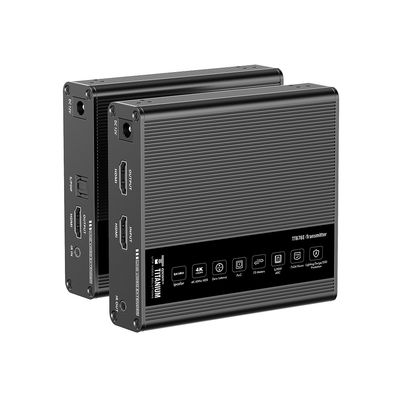 Kit Extensor HDMI para distancias de 70 metros / Resolución 4K x 2K@ 60 Hz/ Cat 6, 6a y 7 / IPCOLOR / CERO LATENCIA / SIN COMPRIMIR / Uso 24/7 / Puerto S/PDIF / Salida Loop / Alimente solo el Tx (PoC)