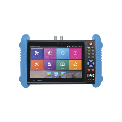 Probador de Vídeo Android con Pantalla LCD de 7&quot; para IP ONVIF / HD-TVI (8MP), HD-CVI (8MP) y AHD (5MP) / Wi-Fi, Scanner IP, WiFi, entrada HDMI