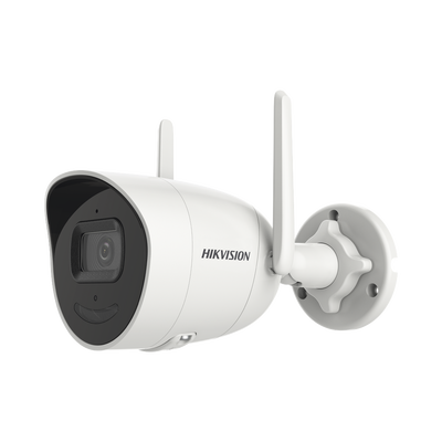 Bala IP 4 Megapixel / Lente 2.8 mm / 30 mts IR / Exterior IP66 / Wi-Fi / ACUSENSE Lite / WDR 80 dB / H.265+ / Micrófono y Audio Bidireccional (Micrófono y Bocina) / Micro SD / Se Conecta Directo a la 