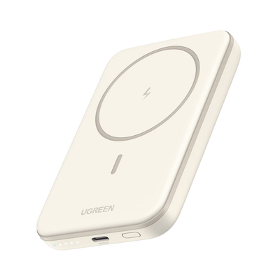 Power Bank MagSafe de 5000mAh | 15W | Carga Inalámbrica y por Cable USB-C | Sistema de Protección Inteligente | Tecnología de Carga Rápida | Ultra Delgado | Ultra ligero | Compatible con iPhone 15/14/